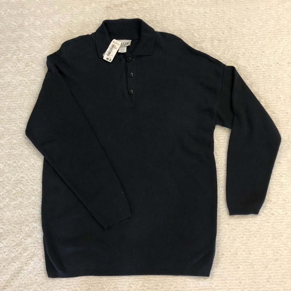 Vintage, Avalin, Women's, Long Sleeve, 100% Cotton, Made in USA, Retail $88